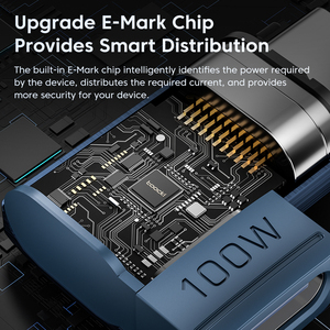 Toocki chống bụi nối từ hợp kim nhôm xây dựng Bộ sạc nhanh Loại C điện thoại di động sạc ổn định kết nối cho văn phòng - Product Image 4