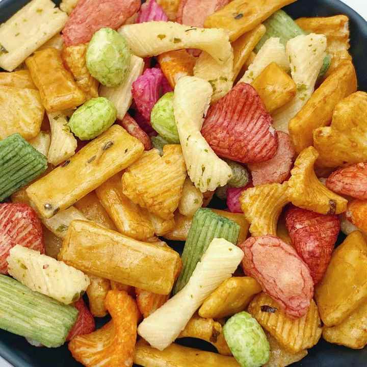 Japanese Assorted Rice Crackers - High Quality Snacks