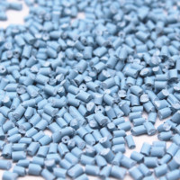 Macheda — couvre-chef en plastique, matériel vierge, teinture, couleur bleue, produit coloré