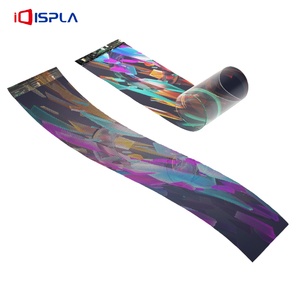 Mềm tự dính trong suốt Phim <span class=keywords><strong>Led</strong></span> Màn hình hiển thị 3D Tinh thể thủy tinh màn hình <span class=keywords><strong>LED</strong></span> Video tường panal - Product Image 3