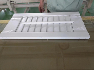 Bán buôn Mỹ phong cách hiện đại trong nhà có thể điều chỉnh PVC trồng cửa chớp cửa sổ bao gồm - Product Image 2