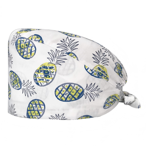 Gorros Quirúrgicos Profesionales Reutilizables, Ajustables, 100% Algodón, Estampados, para Uso Hospitalario, Unisex - Product Image 3