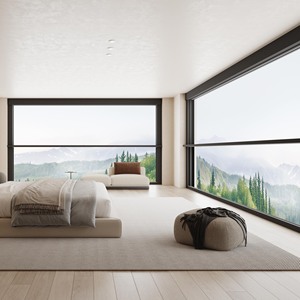 Customized Hurricane Impact Tempered Glass Soundproof Roller <strong>Blind</strong> Intelligent Balcony Aluminum Electric Lifting Windows - Product Image 2