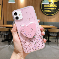 Étui de téléphone portable de luxe antichoc en TPU+PC avec design diamant scintillant pour S10 Plus A50 A51 A70 A71 S8 S9 M31