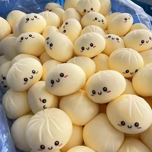 ของเล่นบีบซาลาเปาจำลอง ของเล่นบีบคลายเครียด ของเล่นบีบบิดซาลาเปา ของเล่นบีบซาลาเปาแบบมีโลโก้ สำหรับเด็กวัยรุ่น - Product Image 4