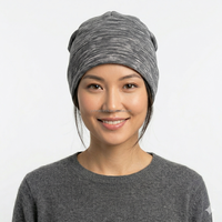 Bonnet en fibre d'argent conductrice avec protection anti-ondes électromagnétiques et tissu extérieur en coton confortable
