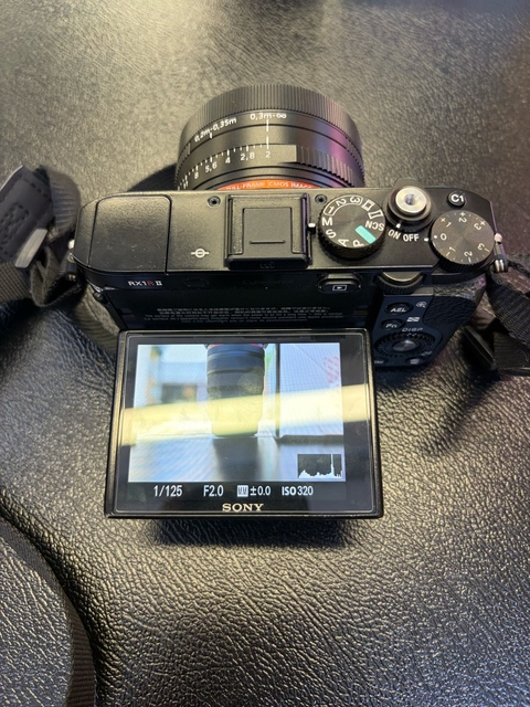 Original Used Sonys DSC-RX1R II 42.4 MP Full-frame Portrait Photography Compact Camera