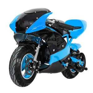 Mini Scooter pocket bike 49cc due tempi a benzina bambini Pit Bike Mini Teen moto