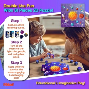 2,0 cm 0,8 pulgadas <span class=keywords><strong>100</strong></span> Uds Base espacial bloques de construcción magnéticos 3D STEM cubos de construcción magnéticos para niños juguetes ASTM CPC CE EN71 - Product Image 4