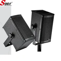 Haut-parleur de monitoring actif bidirectionnel Seer S-6II de 6 pouces avec contreplaqué de bouleau à 12 couches, SPL max 111 dB, connecteur audio universel