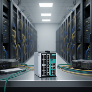 โมกซ่า EDS-528E-4GTXSFP-LV กิกะบิตสวิตช์อีเธอร์เน็ตอุตสาหกรรมแบบจัดการได้ 24 พอร์ต - Product Image 3