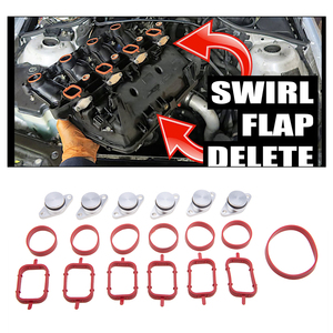 Kit de eliminación de reparación de aletas en blanco de remolino de 6*22mm/6*33mm para BMW E87 E46 <span class=keywords><strong>E90</strong></span>/91/92 E39 E60/61 E38 E65 E83 E53 E70 <span class=keywords><strong>M47</strong></span> M57 Ect. - Product Image 6
