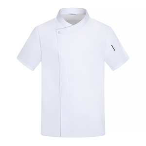 Uniforme <span class=keywords><strong>de</strong></span> travail <span class=keywords><strong>personnalisé</strong></span> avec logo pour la restauration rapide, divers restaurants, restauration hôtelière, <span class=keywords><strong>veste</strong></span> <span class=keywords><strong>de</strong></span> chef - Product Image 6