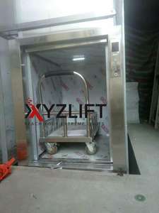 Plancher chargeant le monte-charge commercial avec les portes évaluées du feu - Product Image 4