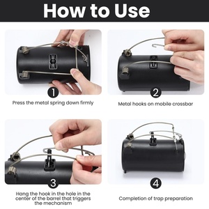 Vô hại nhựa nhanh chóng hiệu quả ngầm gopher Chuột Catcher Chuột Killer bẫy chuột Bait trạm - Product Image 2