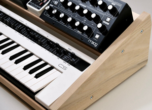 Custom Wooden Music <strong>Synth</strong> <strong>Stand</strong>(No Electronic Keyboard) With Pedal Shelf Desktop <strong>Stand</strong> Pedalboard for <strong>Synth</strong> and Effects - Product Image 5