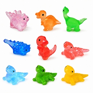 Figurines en résine miniatures phosphorescentes en gros : lézards et dinosaures pour jardins féeriques, miniatures <span class=keywords><strong>de</strong></span> terrarium et ornements <span class=keywords><strong>de</strong></span> micro-paysages - Product Image 1