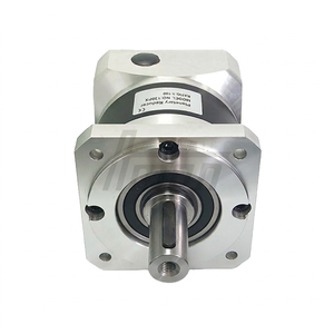 มอเตอร์สเต็ปเปอร์ไฮบริดรุ่น 110PF อัตราทด 10:1 Nema 43 สำหรับหุ่นยนต์ เครื่อง CNC เครื่องเราเตอร์ กล่องเกียร์ทดรอบแบบดาวเคราะห์ความแม่นยำสูง น้ำหนัก 6.45 กก. - Product Image 1