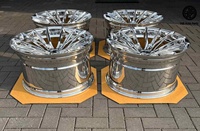 Jantes en aluminium chromé personnalisées BZY Auto 18 19 20 21 22 pouces 5x114.3 5x112 5x110 5x120 Concaves profondes Forgées pour BMW M3 M4