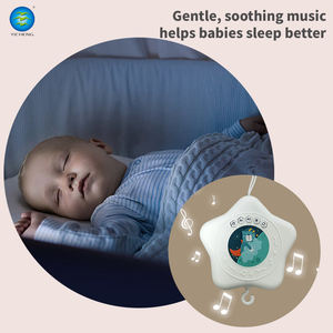 Nouveau-né 2 en 1 bébé ABS jouet lit cloches projecteur musique <span class=keywords><strong>rotatif</strong></span> chevet <span class=keywords><strong>hochet</strong></span> avec musique lumière éducatif suspendu mignon - Product Image 3