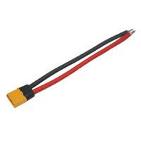 Cable Pigtail Macho-Hembra 12AWG XT60H-M XT60H-F, Arnés de Cables con Conector 2P XT60H para Carga de Baterías Lipo RC