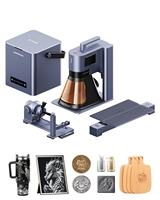 Máquina de Grabado Láser Portátil Laserpecker 5 Deluxe con Extensión Deslizante y Rotativa 20W 10000mm/s para Corte DIY en Todos los Materiales