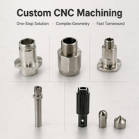 Usinage CNC de précision, haute précision, précision de 0,005 mm, pièces usinées CNC en acier inoxydable |   Fabrication OEM personnalisée pour l'automobile