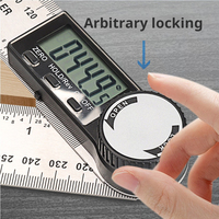 Electronic Digital Display Angle Ruler High Precision Multifunctional Woodworking Measuring Instrument Angle Ruler