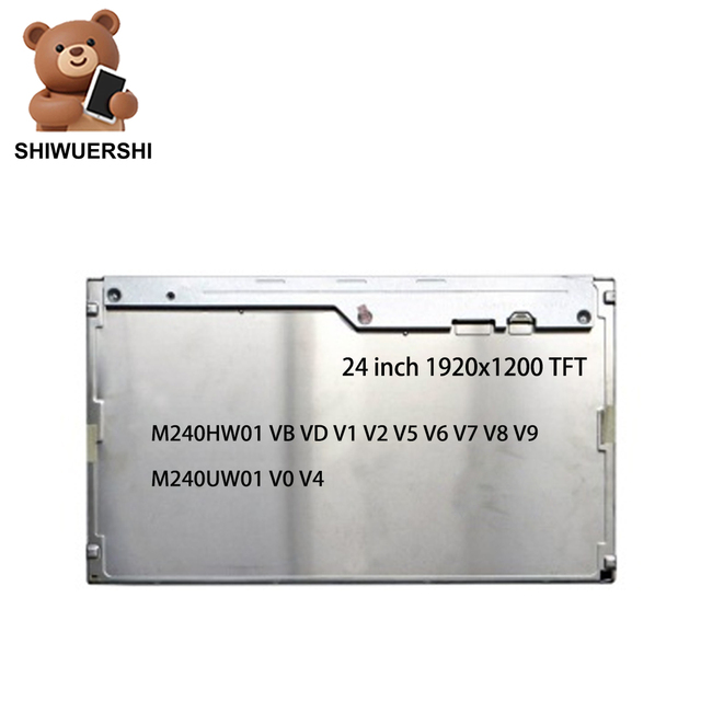 Wholesale Original New A+ 24" Lcd Screen M240HW01 VB VD V1 V2 V5 V6 V7 V8 V9 M240UW01 V0 V4 Replacement for AIO Display Panel