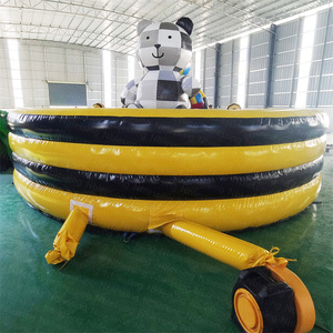 Castillo Inflable Redondo para Fiestas, Tipo Moonwalk, Material de PVC, Certificado CE, Uso Comercial, Castillo Inflable para Fiestas - Product Image 4