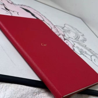 Hochwertiger Luxus A5 Leder Hardcover Umweltfreundlicher Organizer/Planer Notizbuch für Geschäfts- und Studentengebrauch mit Blanko-Seiten