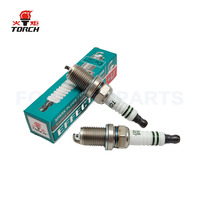 Bougie d'allumage TORCH Iridium 5407 compatible essence/gaz pour Toyota, Nissan, Changan, Voleex C0, BYD F3, CHERY Arrizo 3/5, Changan Van