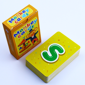 Toptan arapça hayvanlar Mini Flash kart güverte baskılı çocuk İngilizce dil öğrenme iskambil kartları Logo bebek çalışma hediyeler - Product Image 3