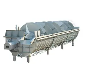 Spiraal Koeling Machine Voor Kip Gevogelte Plant Water Chiller