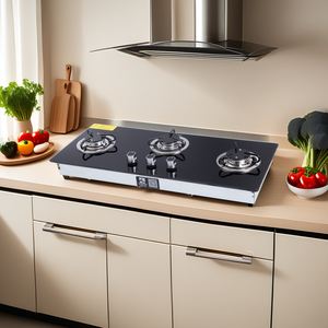 Cuisinière à gaz pour <span class=keywords><strong>camping</strong></span>-<span class=keywords><strong>car</strong></span> avec trois brûleurs, cuisinière à gaz de comptoir pour caravane et voyage - Product Image 4