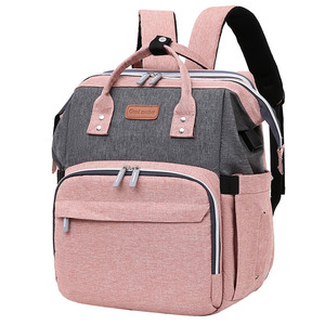 Bolsas de pañales Mochila con bolsas de cama de bebé plegables desechables para bebés - Product Image 6