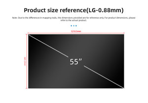 Écran publicitaire LG 55 <span class=keywords><strong>pouces</strong></span> 4K HDR IPS pour intérieur, mur vidéo 1,7 mm, épissure LCD 3x3 - Product Image 4