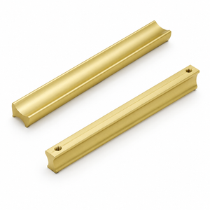 Tirador de Mueble de Aleación de Aluminio Dorado Mate, Perilla Moderna para Cajón de Armario y Guardarropa, Herraje Interior para Dormitorio y Cómoda - Product Image 2