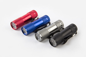 Raylights D9C6 9LED Camping UV-Taschenlampe IP65-Zertifiziert Aluminiumlegierung Mini Starklicht Weiß 50-100m Strahlreichweite - Product Image 5