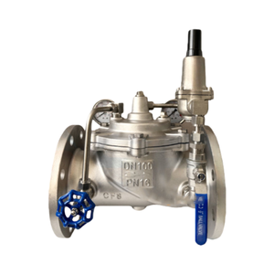 Réduction de pression hydraulique précise et économie d'énergie, vanne de réduction et de stabilisation de pression d'eau pilotée par pilote 200X - Product Image 5