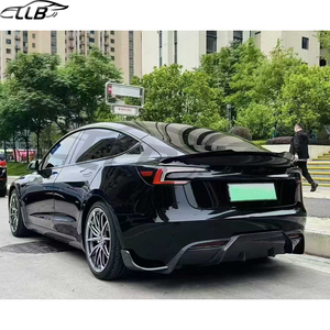 Kit de <span class=keywords><strong>carrosserie</strong></span> en fibre de carbone amélioré pour <span class=keywords><strong>Tesla</strong></span> Model 3 Highland Diffuseur avant en fibre de carbone Diffuseur arrière Jupe latérale - Product Image 6