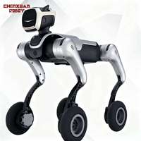 Robot chien quadrupède Chenxuan |   Compagnon émotionnel IA de qualité industrielle pour la mobilité |   PLC |   Bibliothèque de plus de 30 tours, y compris le Backflip