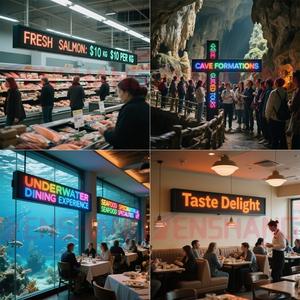 P10 Outdoor Full Color <span class=keywords><strong>Led</strong></span> <span class=keywords><strong>Display</strong></span> Programmeerbaar Bewegend Reclamebord Voor Winkel Scroll Borden - Product Image 4