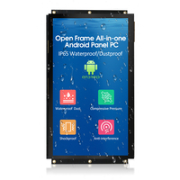 PC industriel tout-en-un à écran tactile LCD H-DMI 7, 10,1 et 11,6 pouces, Android 12 RK3568 2G+32G, pour kiosque à cadre ouvert