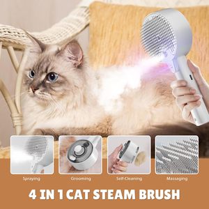 Brosse à vapeur rechargeable <span class=keywords><strong>Tamagotchi</strong></span> Pet Beauty en plastique TPR + ABS Design moderne écologique pour chiens et chats - Product Image 6