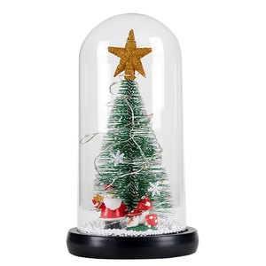 Aida Creative Housse de sapin de Noël <span class=keywords><strong>en</strong></span> plastique de style europé<span class=keywords><strong>en</strong></span> avec lumières LED, 13,5 cm x 24,5 cm, pour intérieur, salon, fête - Product Image 6