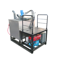 Préchauffeur de peinture thermofusible à moteur monocylindre 8HP à faible coût d'entretien