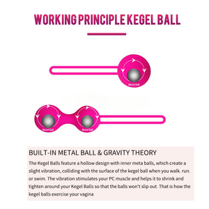 Factory <strong>Kegel</strong> <strong>Ball</strong> Weighted Exercise Kit for Beginner Products <strong>Balls</strong> Women - Product Image 2