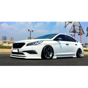 ชุดแต่งสเกิร์ตหน้า สเกิร์ตหลัง สเกิร์ตข้าง บันไดข้าง สำหรับรถยนต์ฮุนได โซนาต้า รุ่นที่ 9 ปี 2015 2016 2017 2018 อุปกรณ์ตกแต่งภายนอกรถยนต์ - Product Image 3