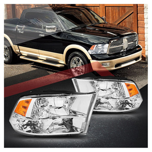 Phare avant tout chromé et blanc Systèmes d'éclairage automobile CH2519135 Phare avant pare-chocs pour 2009-2010 1500 CLASS <span class=keywords><strong>DODGE</strong></span> <span class=keywords><strong>RAM</strong></span> - Product Image 1